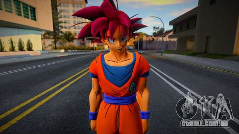 Fortnite - Son Goku SSJDios Edit para GTA San Andreas