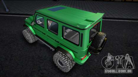 Mercedes-Benz G700 4on4 para GTA San Andreas