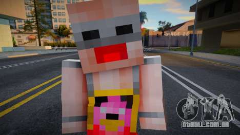 Steve Body Skin v148 para GTA San Andreas