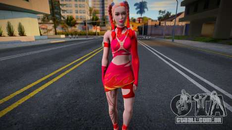 Fortnite - Sabina Burning Ember v1 para GTA San Andreas