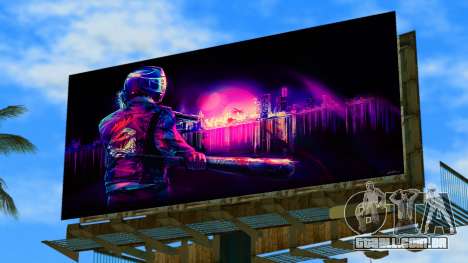 Hotline Miami Billboard 1 para GTA Vice City