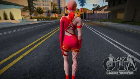 Fortnite - Sabina Burning Ember Ponytail v1 para GTA San Andreas