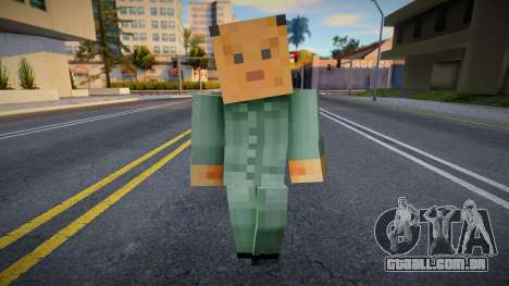 Steve Body Skin v192 para GTA San Andreas