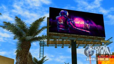 Hotline Miami Billboard 1 para GTA Vice City