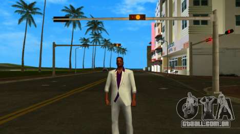 HD Lance White Costume para GTA Vice City