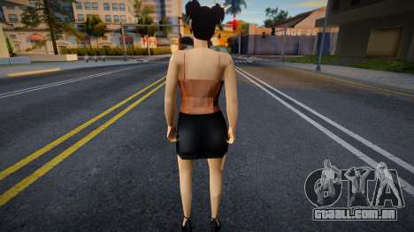 Menina em roupas casuais 2 para GTA San Andreas