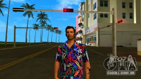 Tommy em uma camisa v4 vintage para GTA Vice City