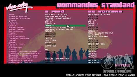 Red Dead Redemption 2 Menu para GTA Vice City