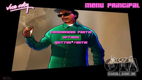 Ryder Menu from GTA San Andreas para GTA Vice City