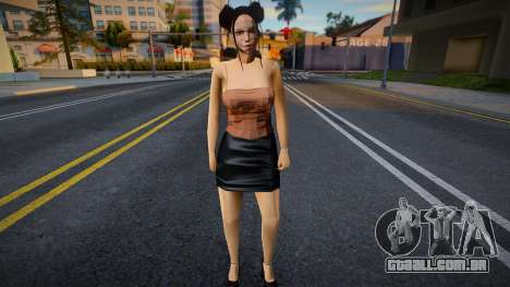 Menina em roupas casuais 2 para GTA San Andreas