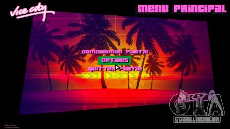 Hotline Miami Menu HD v17 para GTA Vice City