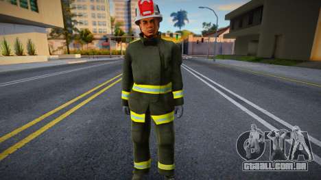 Romanian Firefighter Skin para GTA San Andreas