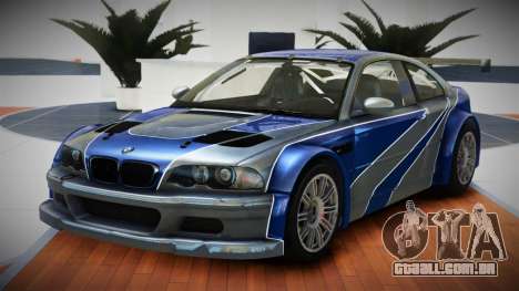 BMW M3 GTR E46 NFS MW para GTA 4