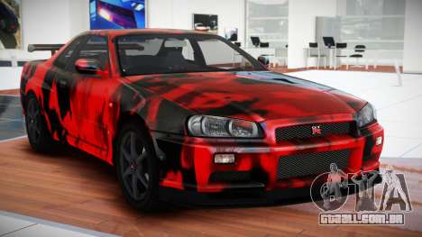 Nissan Skyline R34 X GT-R S5 para GTA 4