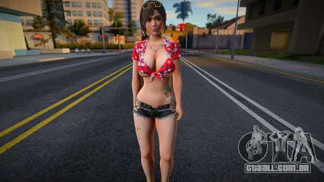 Sayuri Loco Moco Vacation para GTA San Andreas