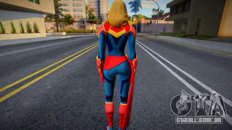 Fortnite - Captain Marvel Custom Brie Larson para GTA San Andreas