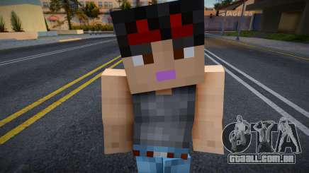 Steve Body Skin v106 para GTA San Andreas