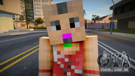 Steve Body Skin v42 para GTA San Andreas