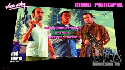 GTA 5 Trio Menu para GTA Vice City