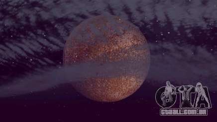 Planeta em vez de lua v7 para GTA San Andreas