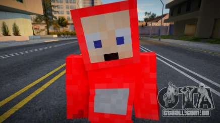 Steve Body Skin v184 para GTA San Andreas