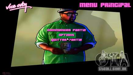 Big Smoke Menu from GTA San Andreas para GTA Vice City