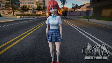 Emma from Love Live v1 para GTA San Andreas