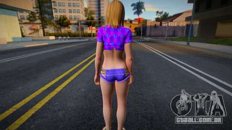 Tina Armstrong Loco Moco Vacation para GTA San Andreas