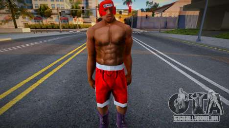 CJ Boxing Outfit (Ped) - Fixed para GTA San Andreas