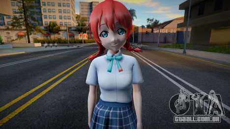 Emma from Love Live v1 para GTA San Andreas