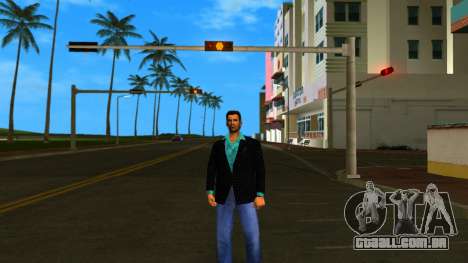 Tommy Vercetti com casaco extra em havaiano para GTA Vice City