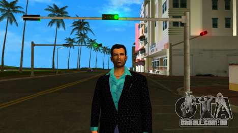 Tommy Vercetti com casaco extra em havaiano para GTA Vice City