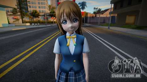 Shizuku from Love Live v1 para GTA San Andreas