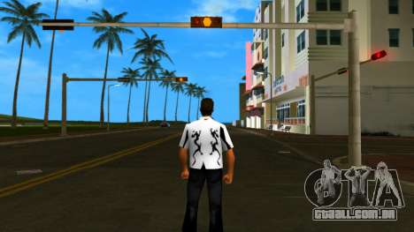 Tommy Dragon Shirt para GTA Vice City