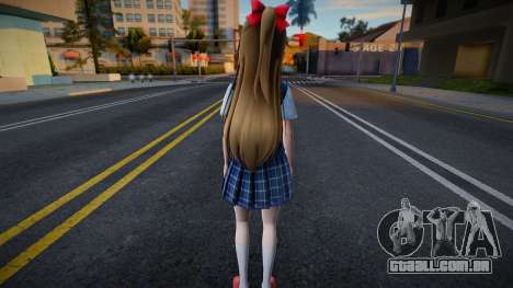 Shizuku from Love Live v1 para GTA San Andreas