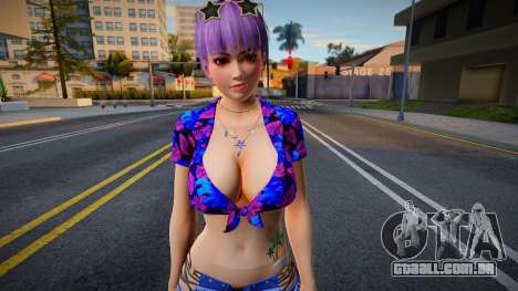 Ayane Loco Moco Vacation para GTA San Andreas