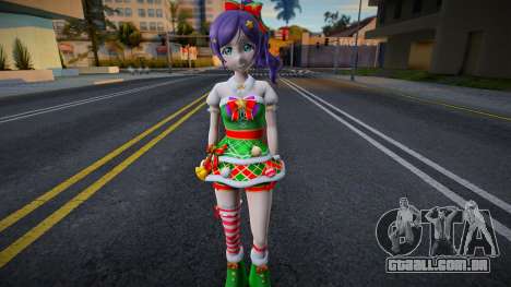 Nozomi Christmas para GTA San Andreas