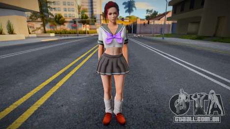 Kasumi Uniform School para GTA San Andreas