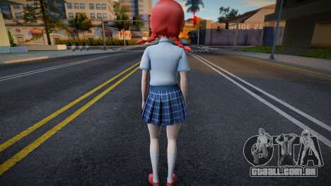 Emma from Love Live v1 para GTA San Andreas