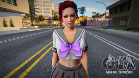 Kasumi Uniform School para GTA San Andreas