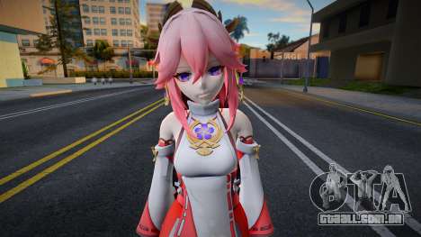 Yae Miko Genshin para GTA San Andreas