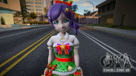 Nozomi Christmas para GTA San Andreas