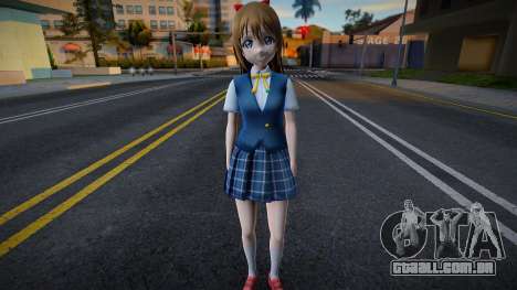 Shizuku from Love Live v1 para GTA San Andreas