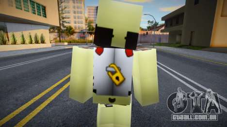 Minecraft Skin HD v13 para GTA San Andreas