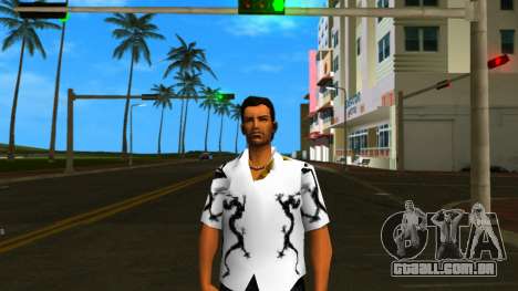 Tommy Dragon Shirt para GTA Vice City