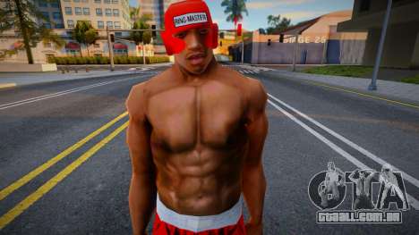 CJ Boxing Outfit (Ped) - Fixed para GTA San Andreas