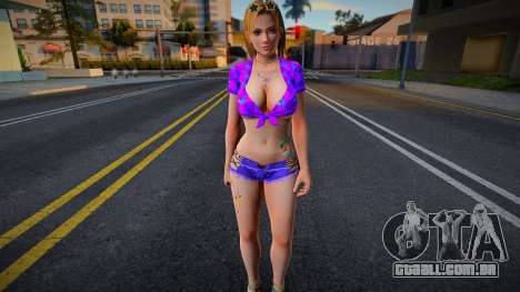 Tina Armstrong Loco Moco Vacation para GTA San Andreas