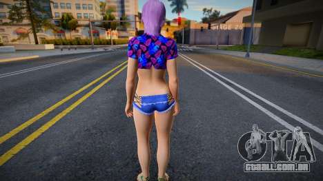 Ayane Loco Moco Vacation para GTA San Andreas