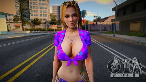 Tina Armstrong Loco Moco Vacation para GTA San Andreas