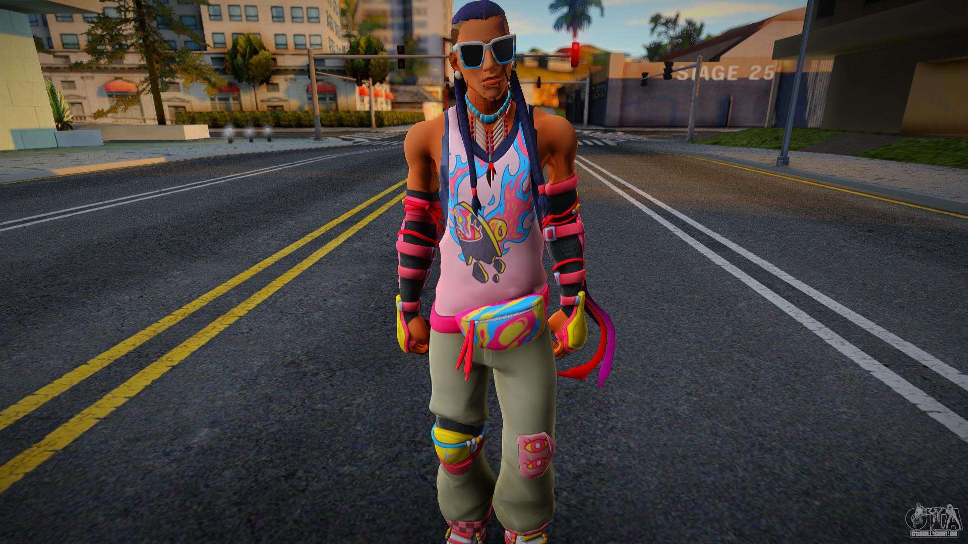 Fortnite - Massai v2 para GTA San Andreas